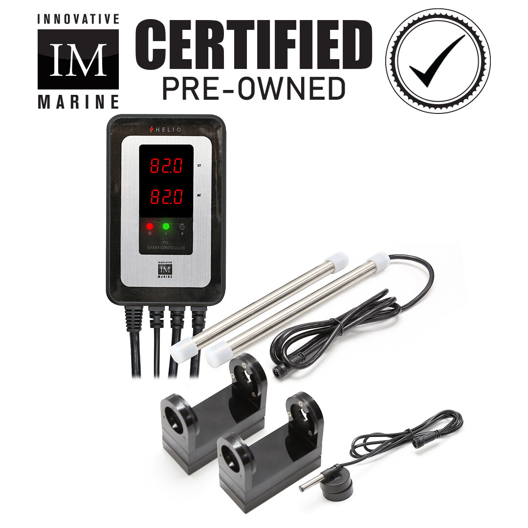 Open Box - Helio 400 Watt PTC Smart Aquarium Heater - [2 x 200W] [50-100 gallons]