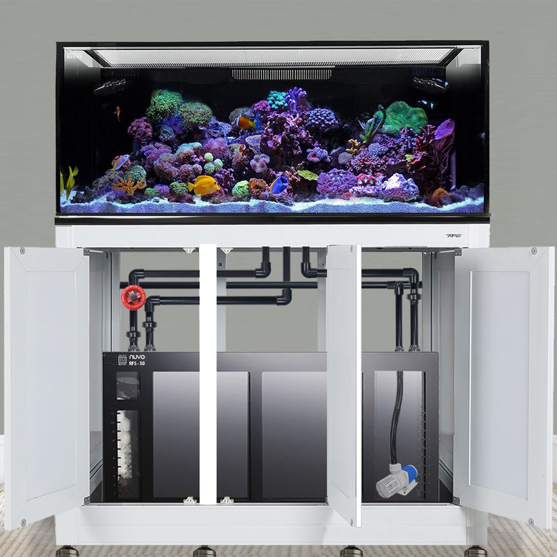 EXT 170 Gallon Complete Reef System – White - BLEMISHED TANK