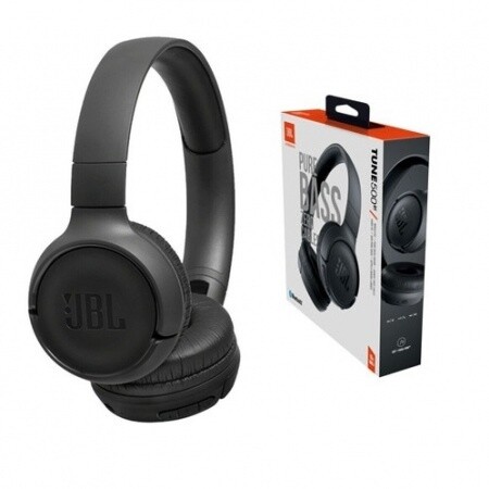 Audifono JBL Tune 500 Bluetooth negro c/microfono
