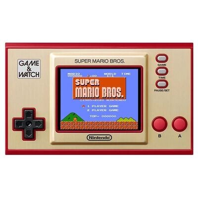Consola Retro Nintendo Game &amp; Watch Super Mario Bros