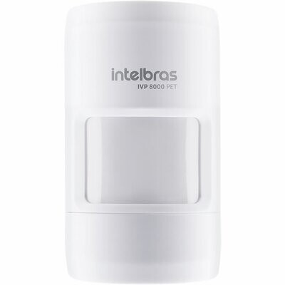 Sensor Inalámbrico PIR - IVP 8000 PET Intelbras