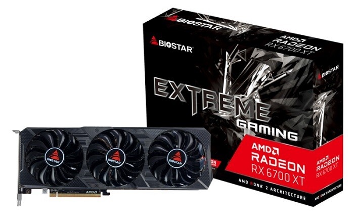 Tarjeta de Video Biostar AMD RX6700XT 12GB