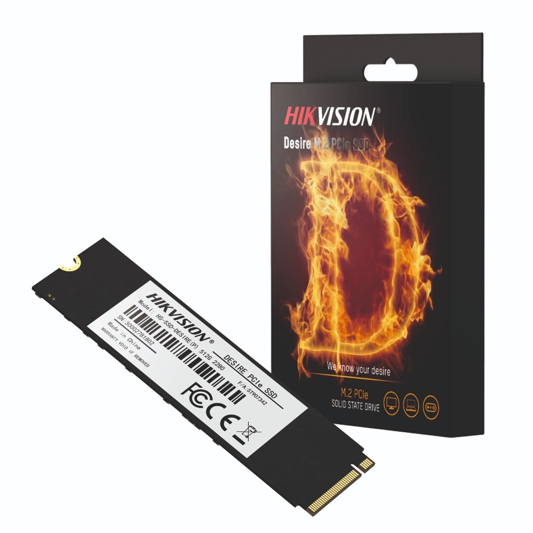 Disco SSD Hikvision 512GB NVMe PCIe M2 2280