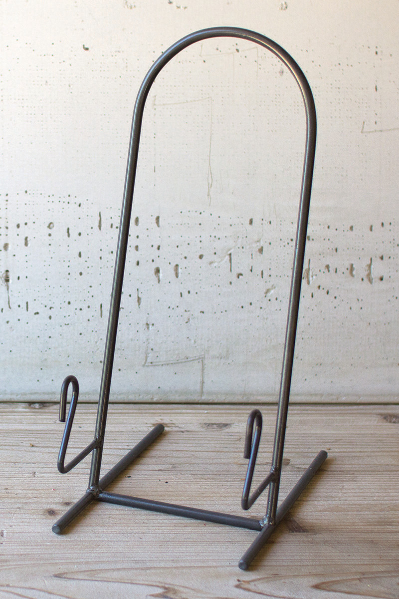 Heavy Iron Plate Stand  6&quot; x 15&quot;t