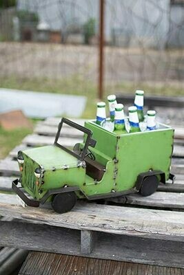 Recycled Iron Jeep Cooler