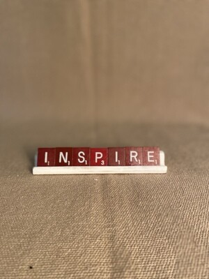 Inspire Large Scrabble Tray 7&quot;L x 0.75&quot;H
