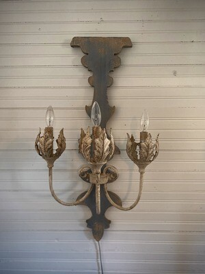 Violet Sconce
