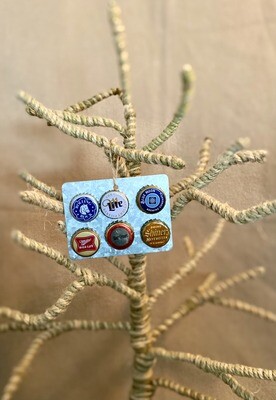 Set/6 Beer Cap Magnets