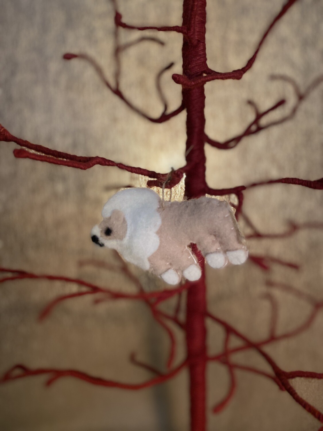 O2 Felt Ornament -  Lion
