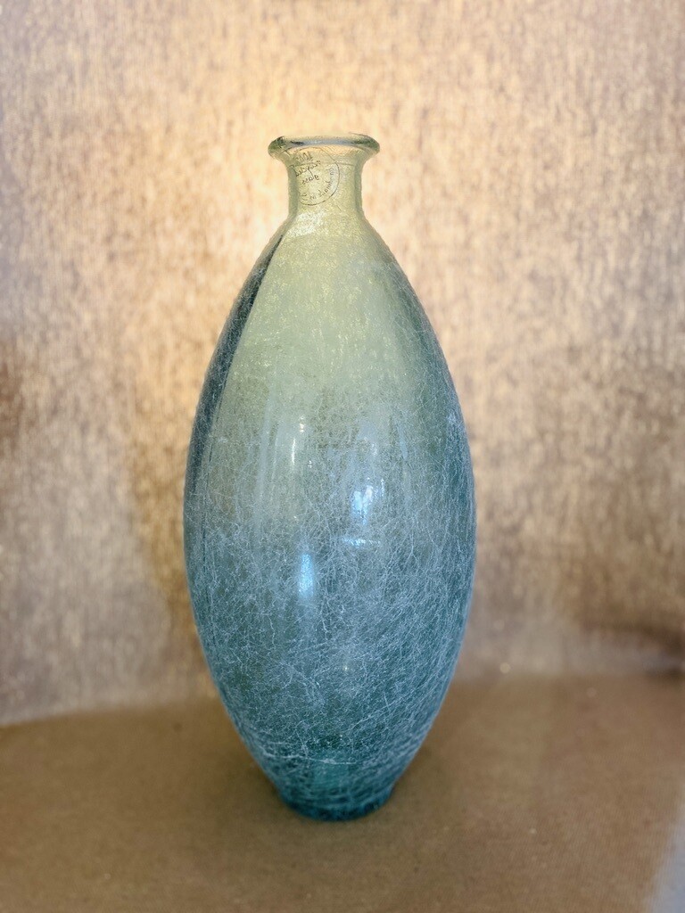 Clear Recycled Glass Vase Sm