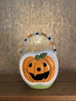 Dol Pumpkin Basket Décor