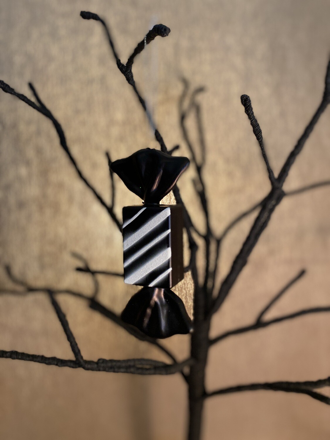 Black Rectangle Halloween Candy