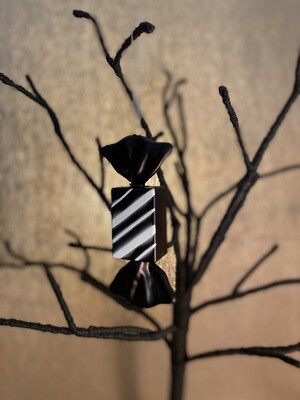 Black Rectangle Halloween Candy