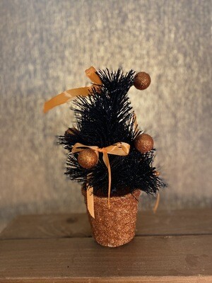 Sm Floral Halloween Tree