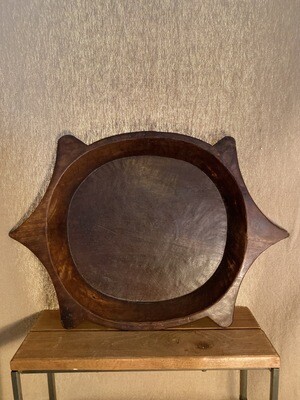 Vintage Wooden Plate