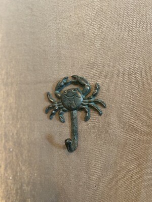 Crab Wall Hook - Cast Iron