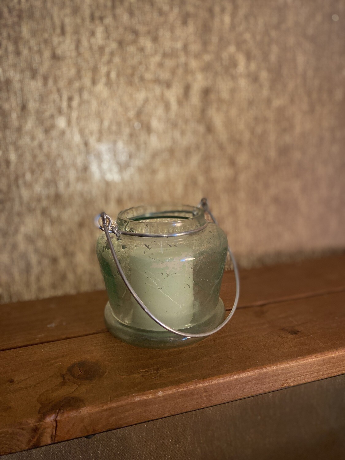 Light Green Luna Hanging Tealight Holder