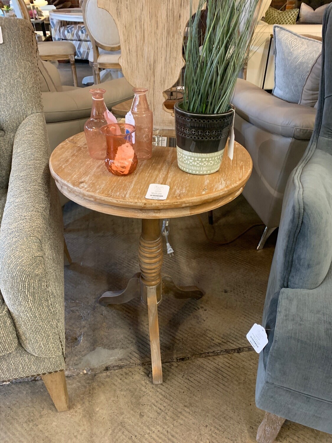 Ada Side Table - Medium Brown Ada Side Table - Medium Brown