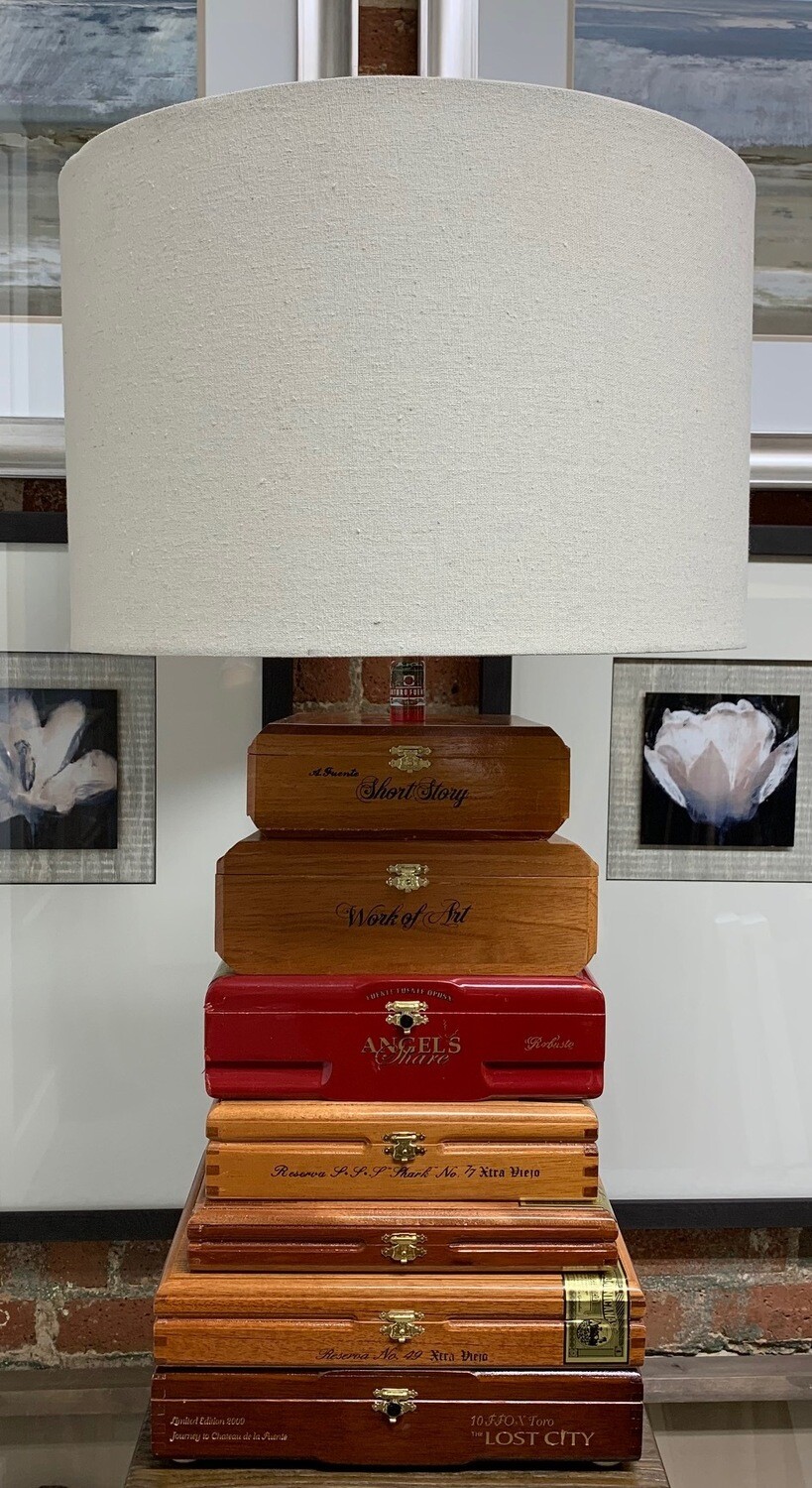 Cigar Lamp VI - Handmade in Roanoke, VA