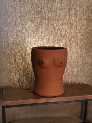 Clay Boob Pot