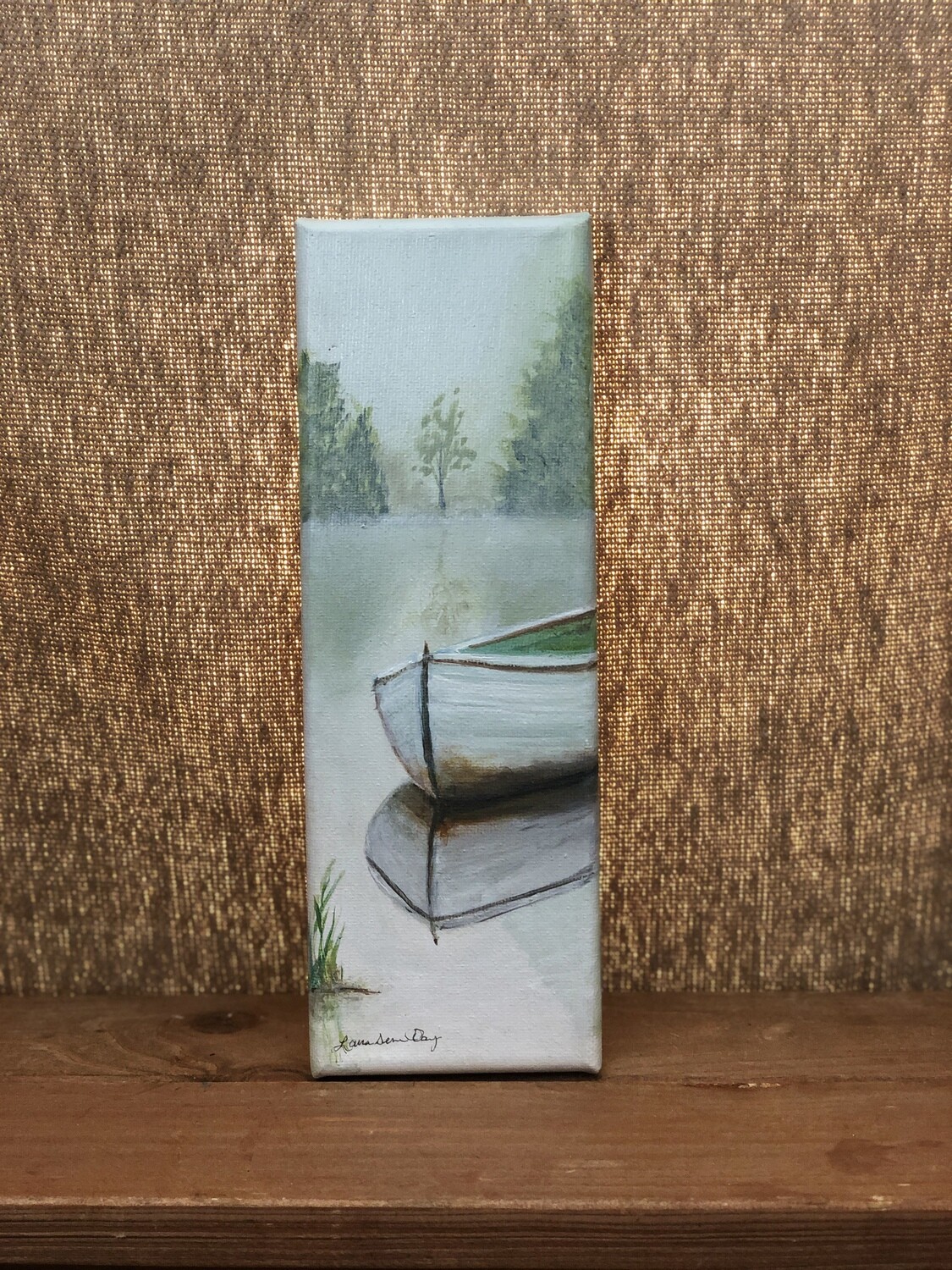 Boat on the Water - 3" x 9"T Boat on the Water - 3" x 9"T
