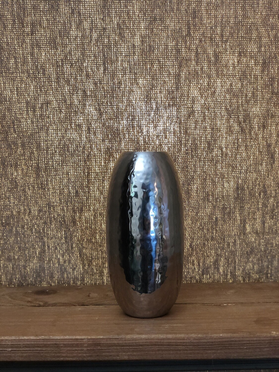 Silver Hammered Mini Vase IV Silver Hammered Mini Vase IV