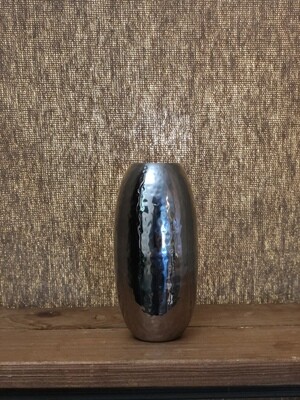 Silver Hammered Mini Vase IV