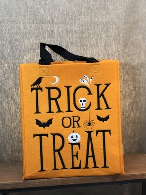 Treat-or-Treat Felt Treat Bag