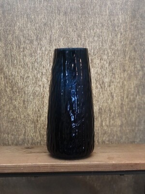 Glass Vase Blue 9&quot;