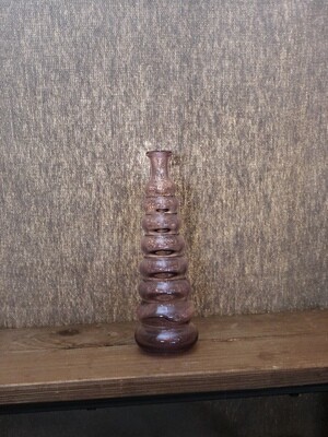 7" Rippled Bud Vase Purple 7" Rippled Bud Vase Purple