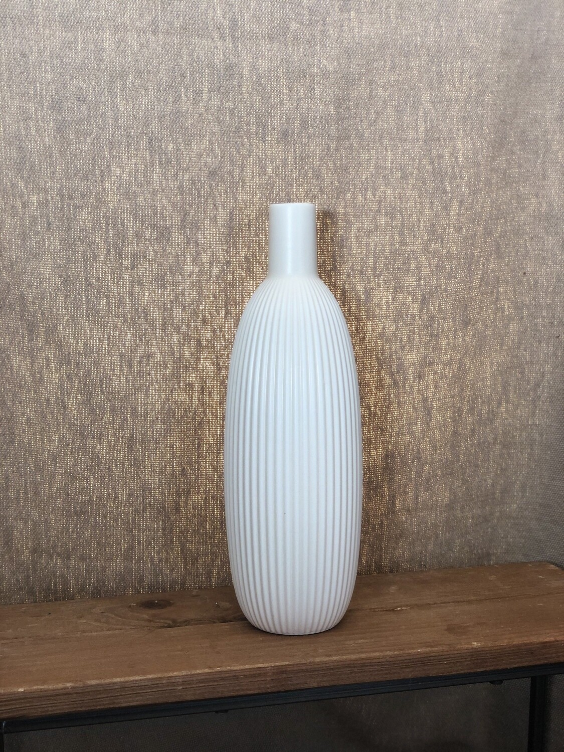 Porcelain Vase Cream Tall
