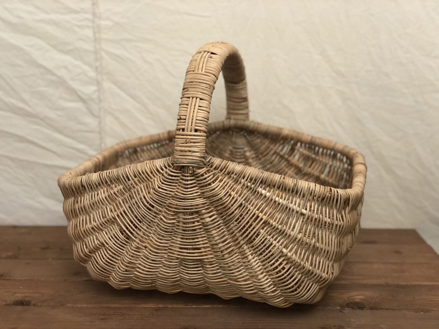 Rattan Basket - Lg
