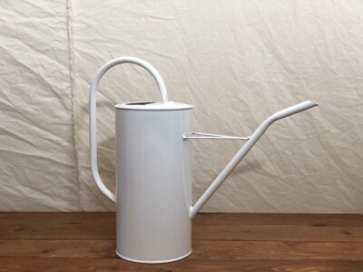 Watering Can Zinc White 13&quot;