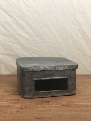 Zinc Storage Box - Lg