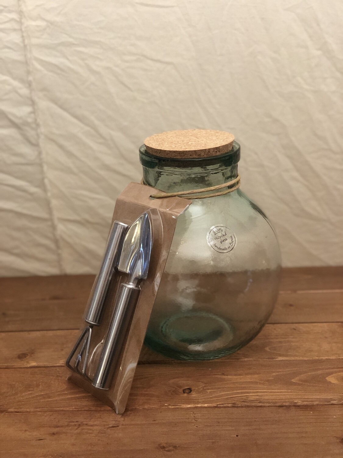 Terrarium Recycled Glass 10&quot;