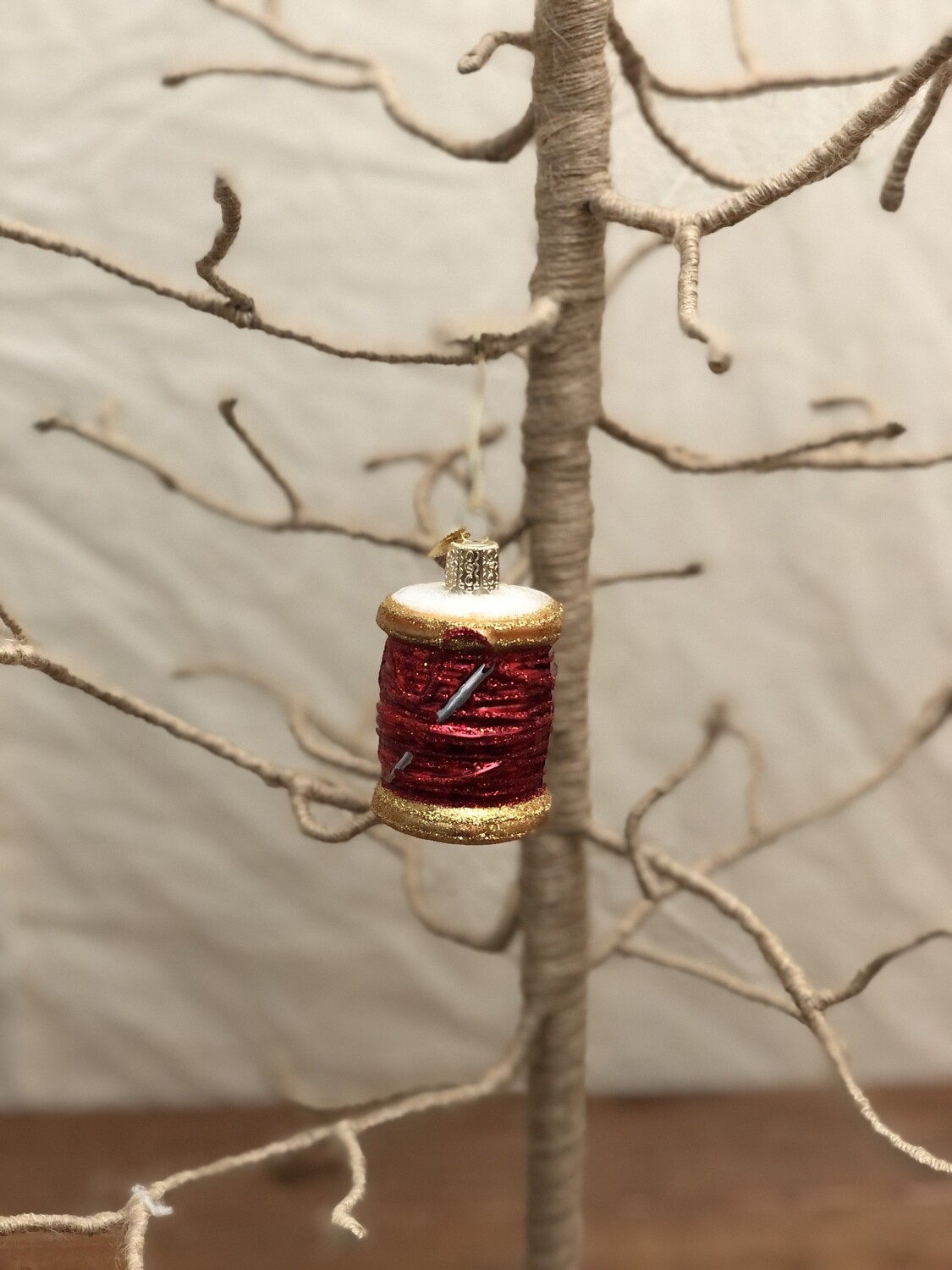 Spool of Thread Red Ornament