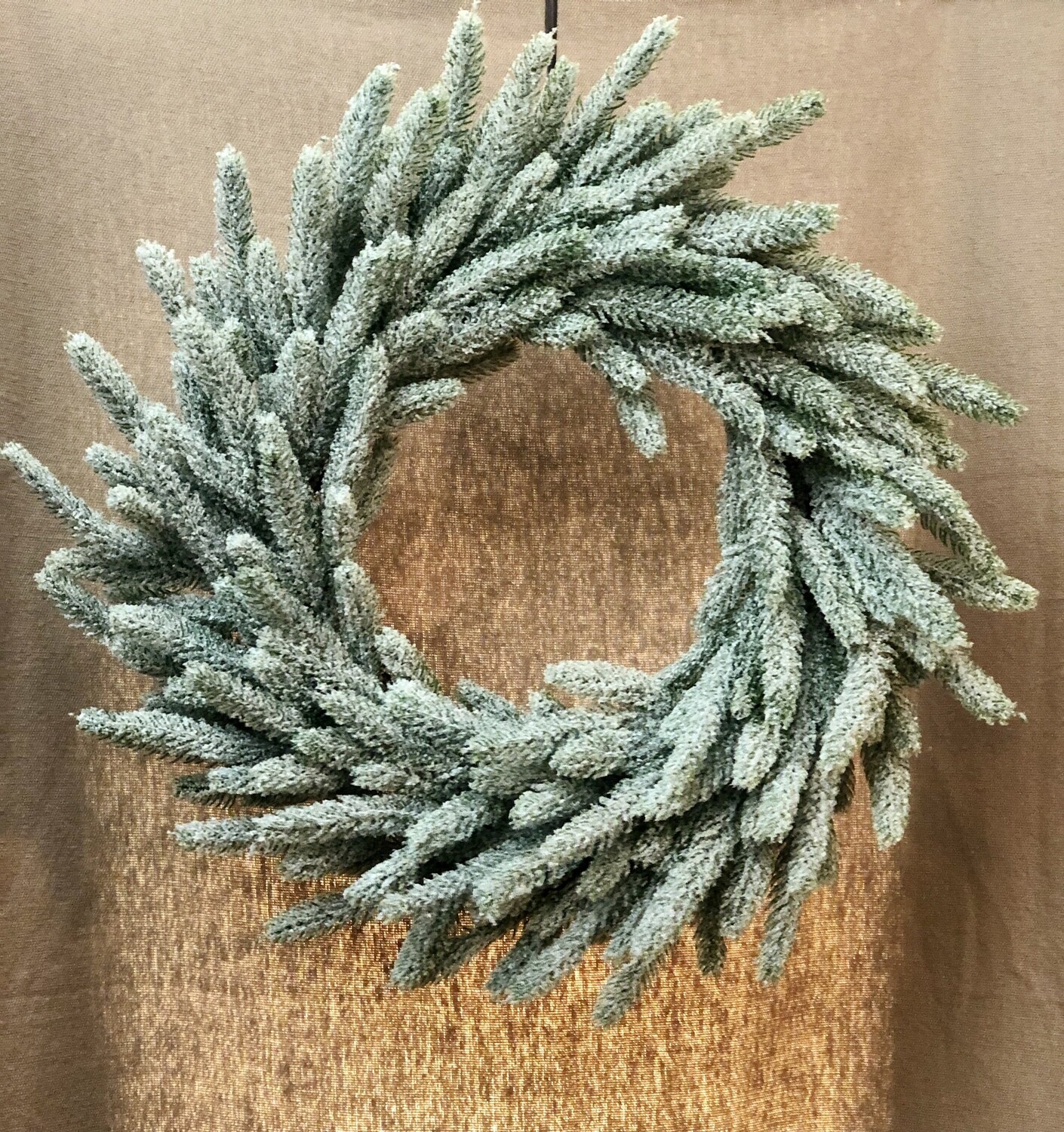 Floral Frosted Wreath Floral Frosted Wreath