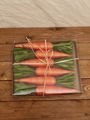 S/6 11.4" Carrots
