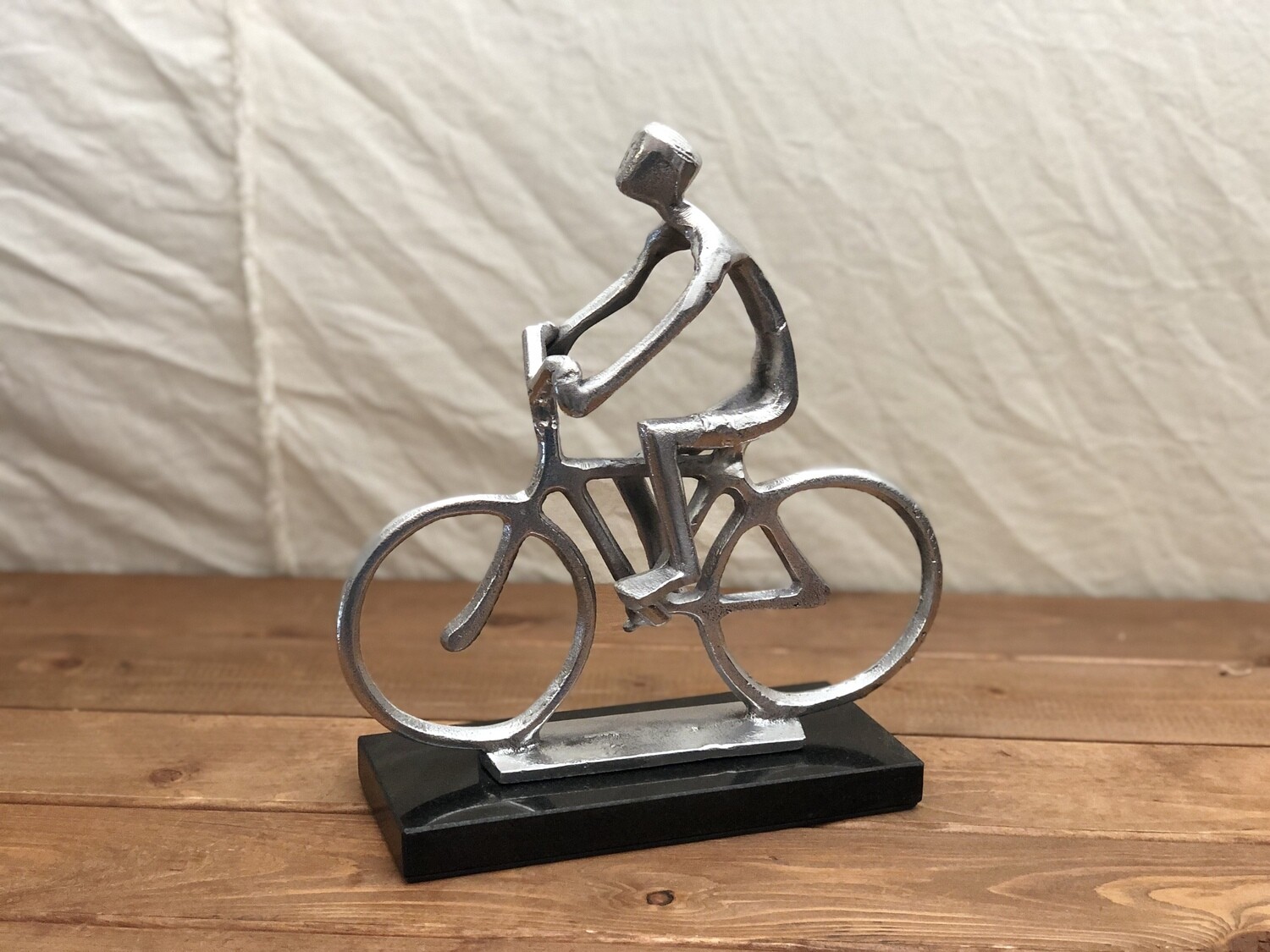 Man on Bicycle Sculpture Man on Bicycle Sculpture