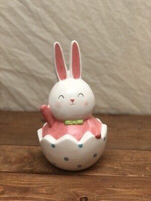 Cer Bunny/Egg Pink- Lg