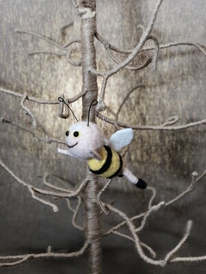 Felt Bee Character Orn Felt Bee Character Orn