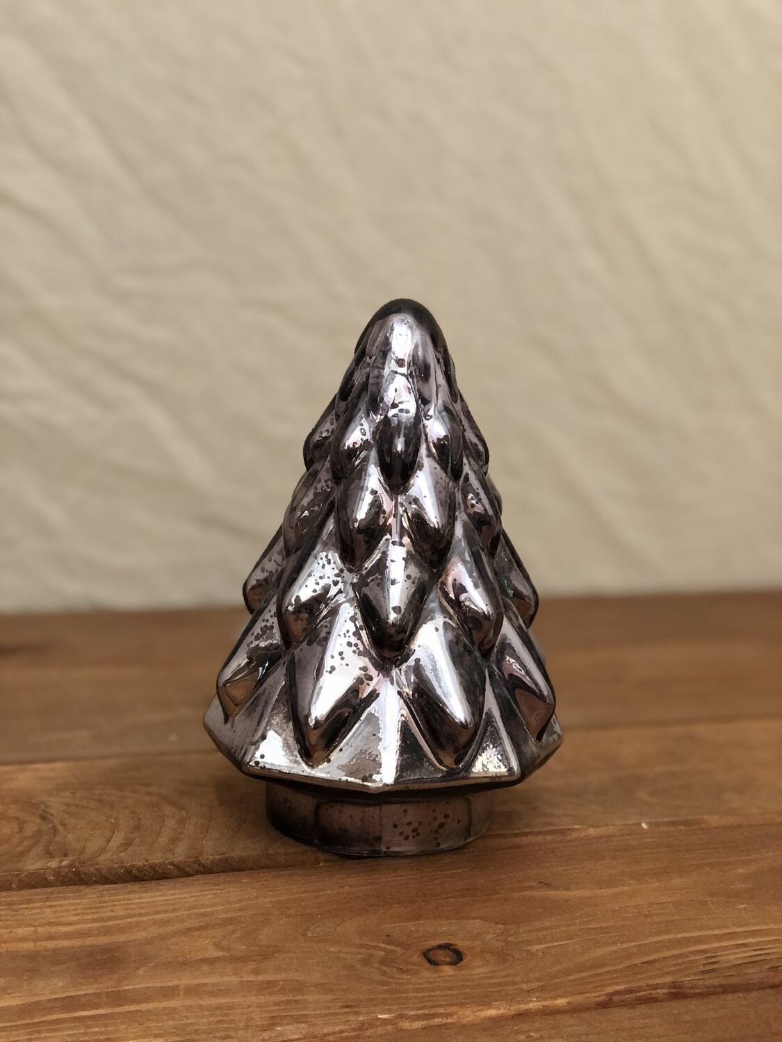 Sm Glass Tree - Pewter Sm Glass Tree - Pewter