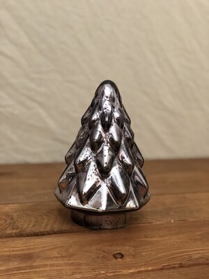 Sm Glass Tree - Pewter