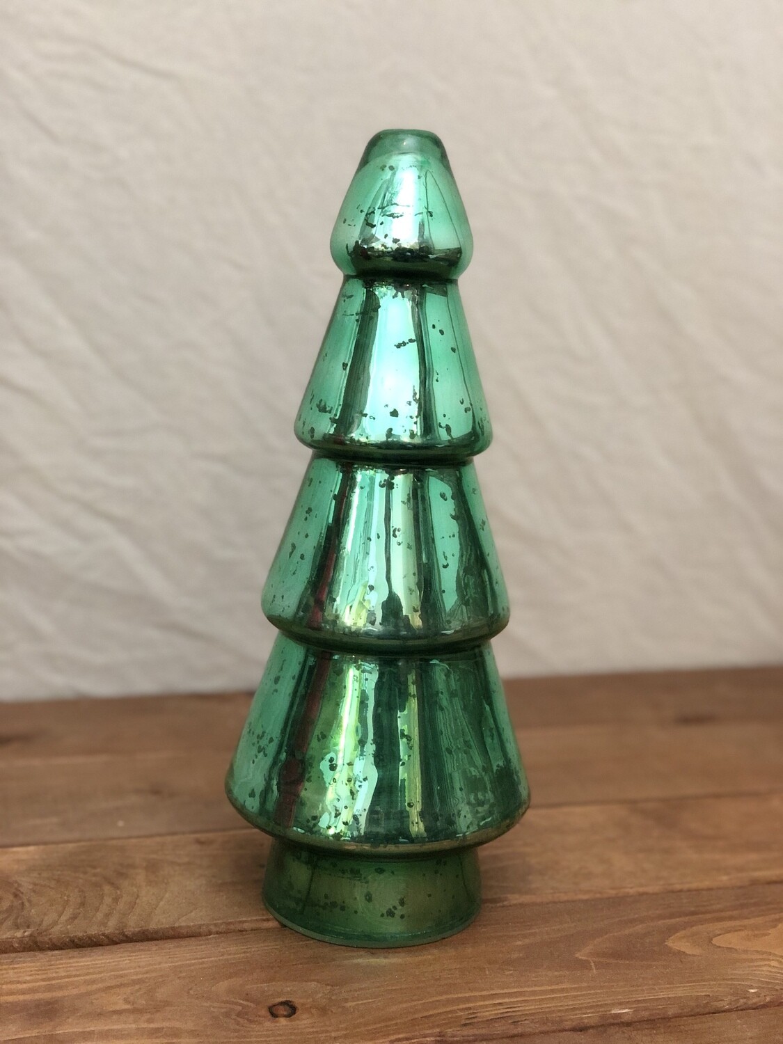 Lg Glass Tree - Green Lg Glass Tree - Green