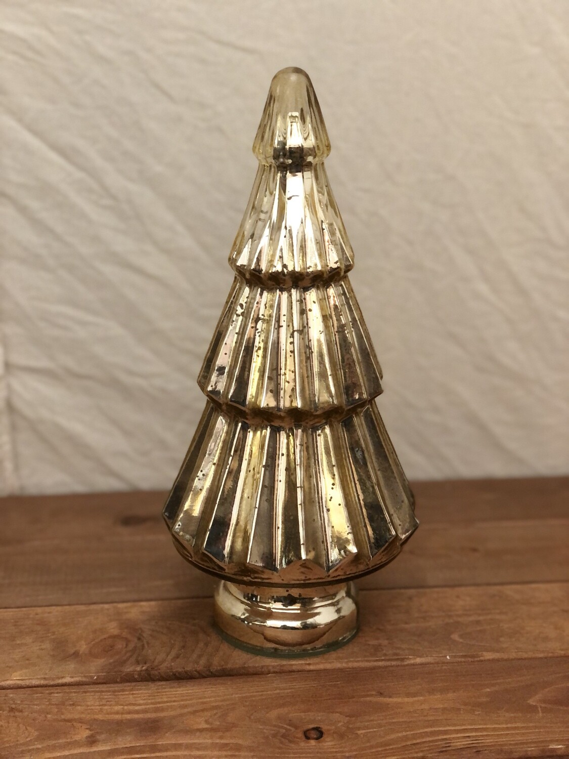 Lg Glass Tree - Gold Lg Glass Tree - Gold