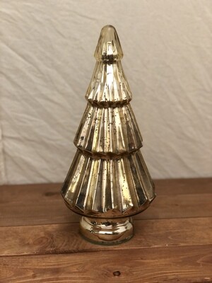 Lg Glass Tree - Gold Lg Glass Tree - Gold