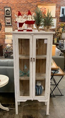 Kathy Glass Cabinet 26&quot;L x 13&quot;D x 60&quot;H