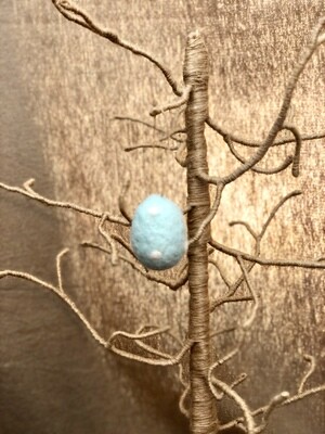 Felt Easter Egg - Blue