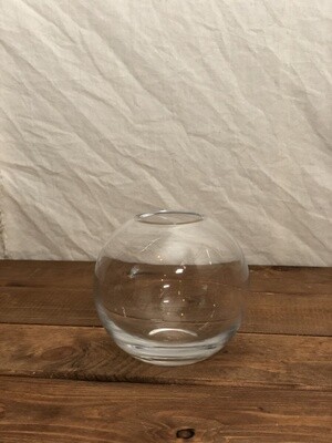 Mini Glass Round Bud Vase Mini Glass Round Bud Vase