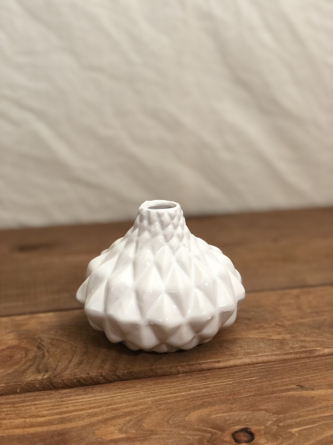 White Mini Vase I White Mini Vase I
